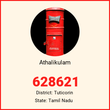Athalikulam pin code, district Tuticorin in Tamil Nadu