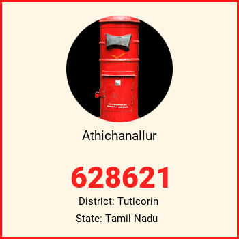 Athichanallur pin code, district Tuticorin in Tamil Nadu
