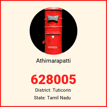 Athimarapatti pin code, district Tuticorin in Tamil Nadu