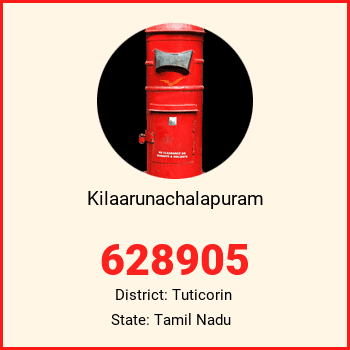Kilaarunachalapuram pin code, district Tuticorin in Tamil Nadu