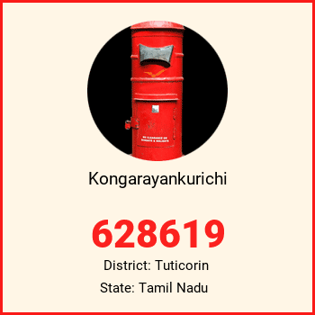 Kongarayankurichi pin code, district Tuticorin in Tamil Nadu