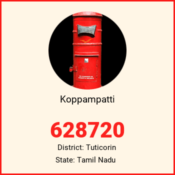 Koppampatti pin code, district Tuticorin in Tamil Nadu