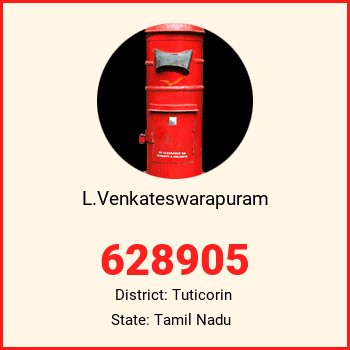 L.Venkateswarapuram pin code, district Tuticorin in Tamil Nadu