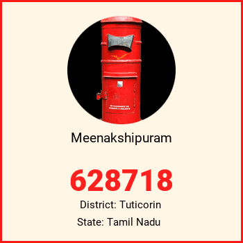 Meenakshipuram pin code, district Tuticorin in Tamil Nadu
