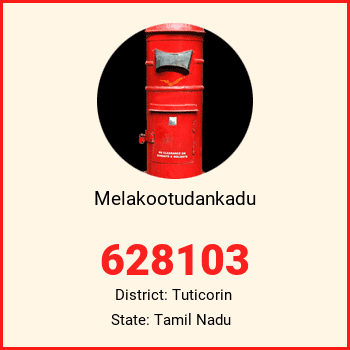 Melakootudankadu pin code, district Tuticorin in Tamil Nadu