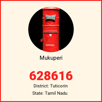 Mukuperi pin code, district Tuticorin in Tamil Nadu