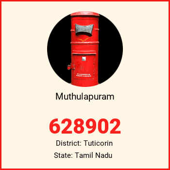 Muthulapuram pin code, district Tuticorin in Tamil Nadu