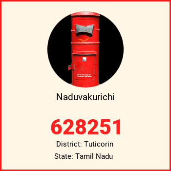 Naduvakurichi pin code, district Tuticorin in Tamil Nadu