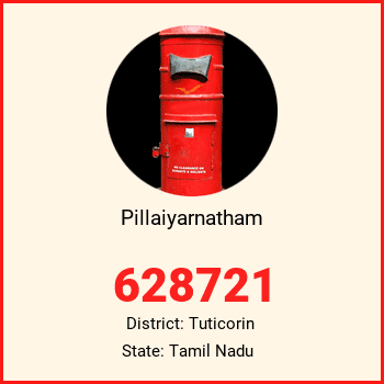 Pillaiyarnatham pin code, district Tuticorin in Tamil Nadu