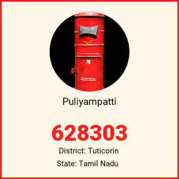 Puliyampatti pin code, district Tuticorin in Tamil Nadu