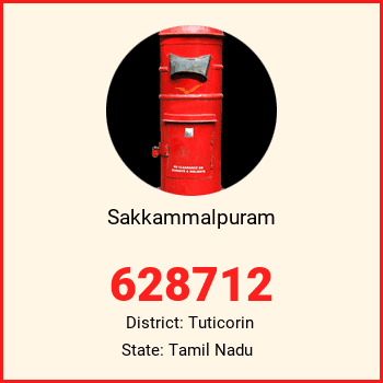 Sakkammalpuram pin code, district Tuticorin in Tamil Nadu