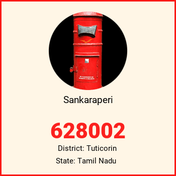 Sankaraperi pin code, district Tuticorin in Tamil Nadu