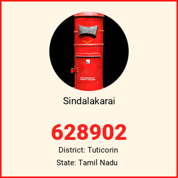 Sindalakarai pin code, district Tuticorin in Tamil Nadu
