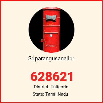 Sriparangusanallur pin code, district Tuticorin in Tamil Nadu