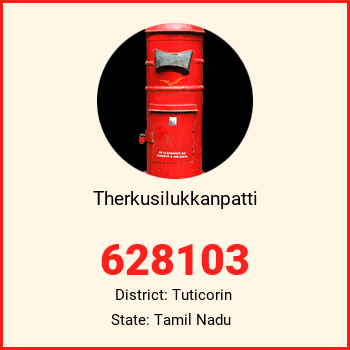 Therkusilukkanpatti pin code, district Tuticorin in Tamil Nadu