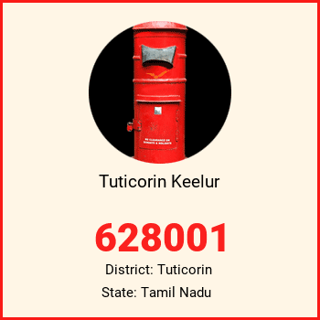 Tuticorin Keelur pin code, district Tuticorin in Tamil Nadu