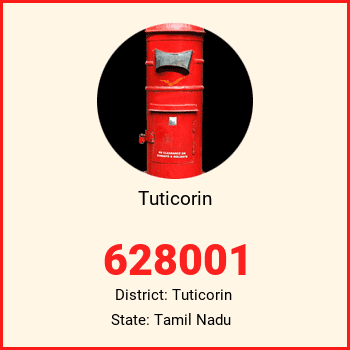Tuticorin pin code, district Tuticorin in Tamil Nadu