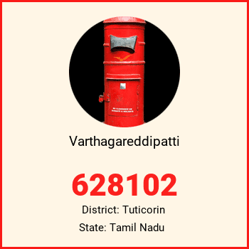 Varthagareddipatti pin code, district Tuticorin in Tamil Nadu