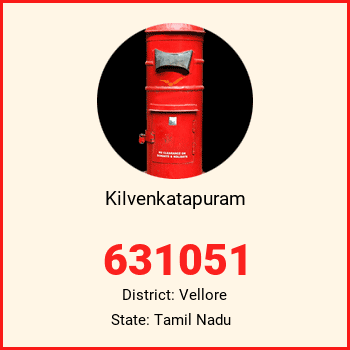 Kilvenkatapuram pin code, district Vellore in Tamil Nadu