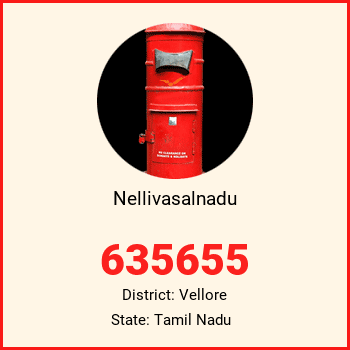Nellivasalnadu pin code, district Vellore in Tamil Nadu