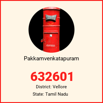 Pakkamvenkatapuram pin code, district Vellore in Tamil Nadu