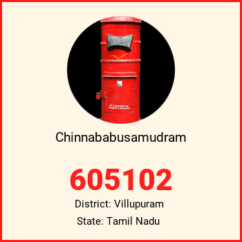 Chinnababusamudram pin code, district Villupuram in Tamil Nadu
