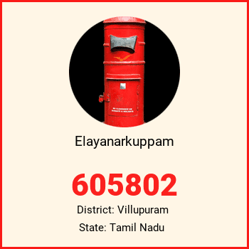 Elayanarkuppam pin code, district Villupuram in Tamil Nadu