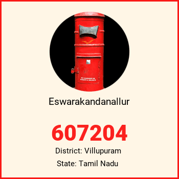 Eswarakandanallur pin code, district Villupuram in Tamil Nadu