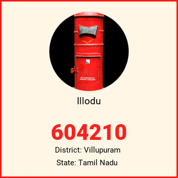Illodu pin code, district Villupuram in Tamil Nadu
