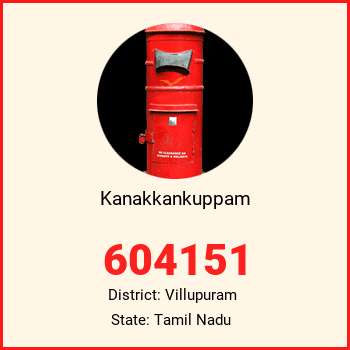 Kanakkankuppam pin code, district Villupuram in Tamil Nadu