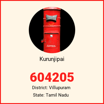Kurunjipai pin code, district Villupuram in Tamil Nadu