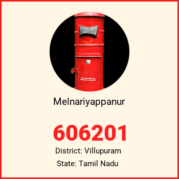 Melnariyappanur pin code, district Villupuram in Tamil Nadu