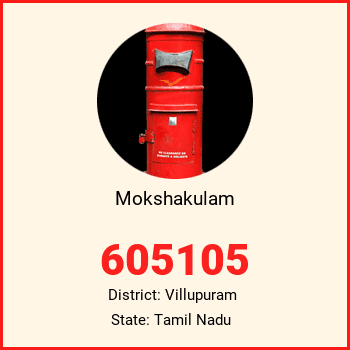 Mokshakulam pin code, district Villupuram in Tamil Nadu