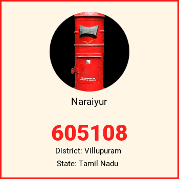 Naraiyur pin code, district Villupuram in Tamil Nadu