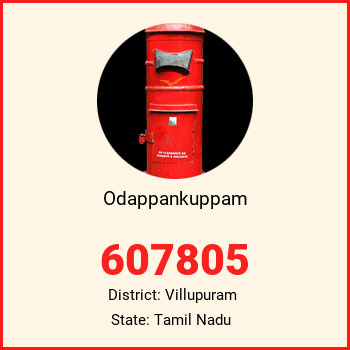 Odappankuppam pin code, district Villupuram in Tamil Nadu