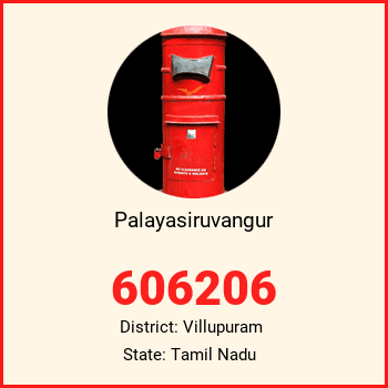 Palayasiruvangur pin code, district Villupuram in Tamil Nadu
