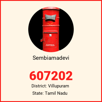 Sembiamadevi pin code, district Villupuram in Tamil Nadu