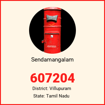 Sendamangalam pin code, district Villupuram in Tamil Nadu