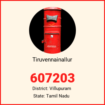 Tiruvennainallur pin code, district Villupuram in Tamil Nadu