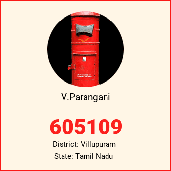V.Parangani pin code, district Villupuram in Tamil Nadu