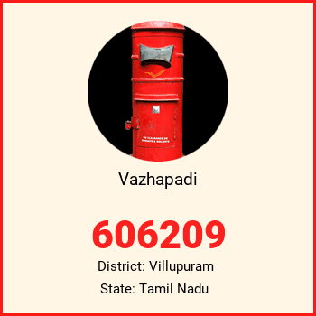 Vazhapadi pin code, district Villupuram in Tamil Nadu
