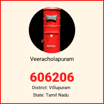 Veeracholapuram pin code, district Villupuram in Tamil Nadu