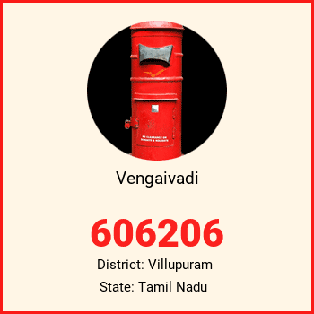 Vengaivadi pin code, district Villupuram in Tamil Nadu