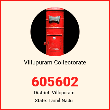 Villupuram Collectorate pin code, district Villupuram in Tamil Nadu