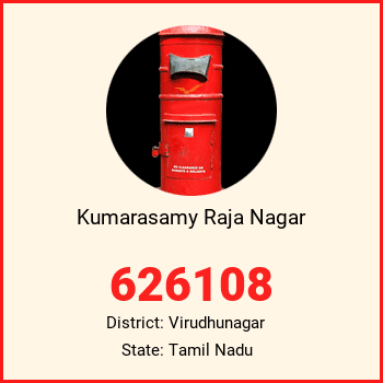 Kumarasamy Raja Nagar pin code, district Virudhunagar in Tamil Nadu