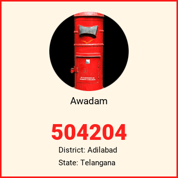 Awadam pin code, district Adilabad in Telangana