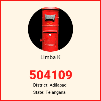 Limba K pin code, district Adilabad in Telangana