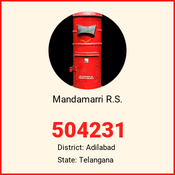 Mandamarri R.S. pin code, district Adilabad in Telangana
