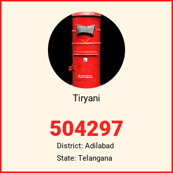 Tiryani pin code, district Adilabad in Telangana