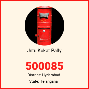 Jntu Kukat Pally pin code, district Hyderabad in Telangana